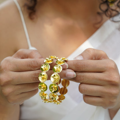 Raatrani statement Bangle - Pair