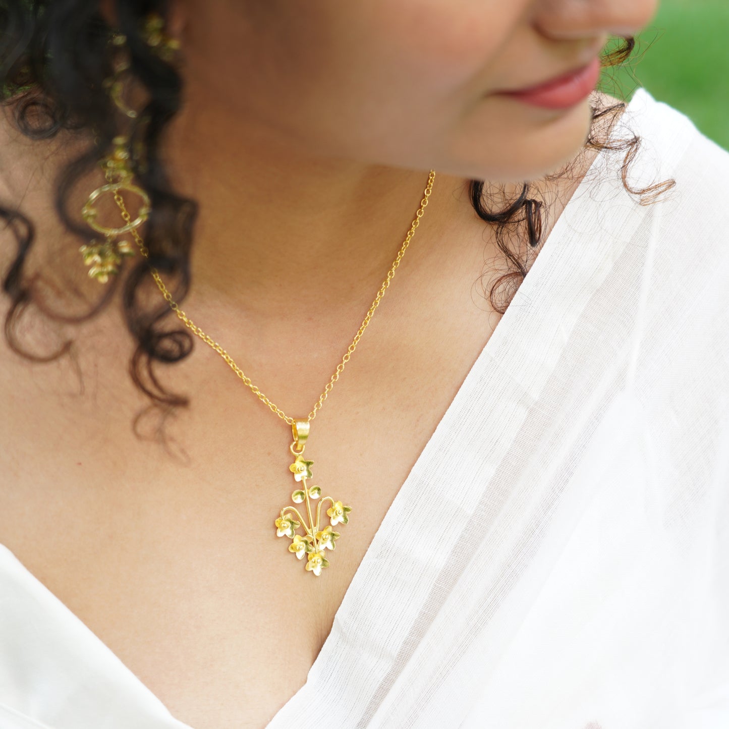 Jannat Pendent with necklace