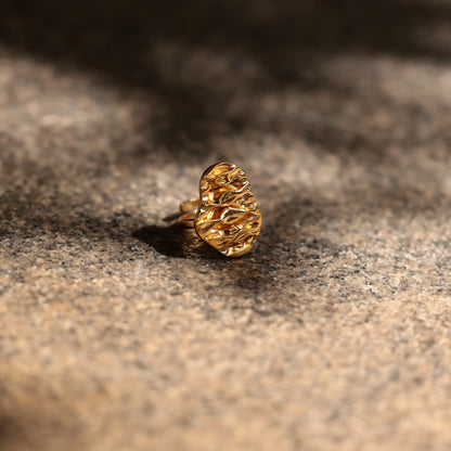 Wabi Sabi Pebble Adjustable Ring