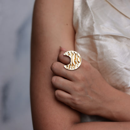Wabi Sabi Satellite Adjustable Ring
