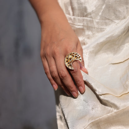 Wabi Sabi Satellite Adjustable Ring