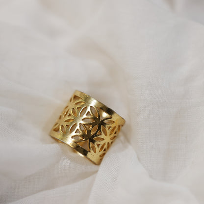 Mandala Band Ring - Dos