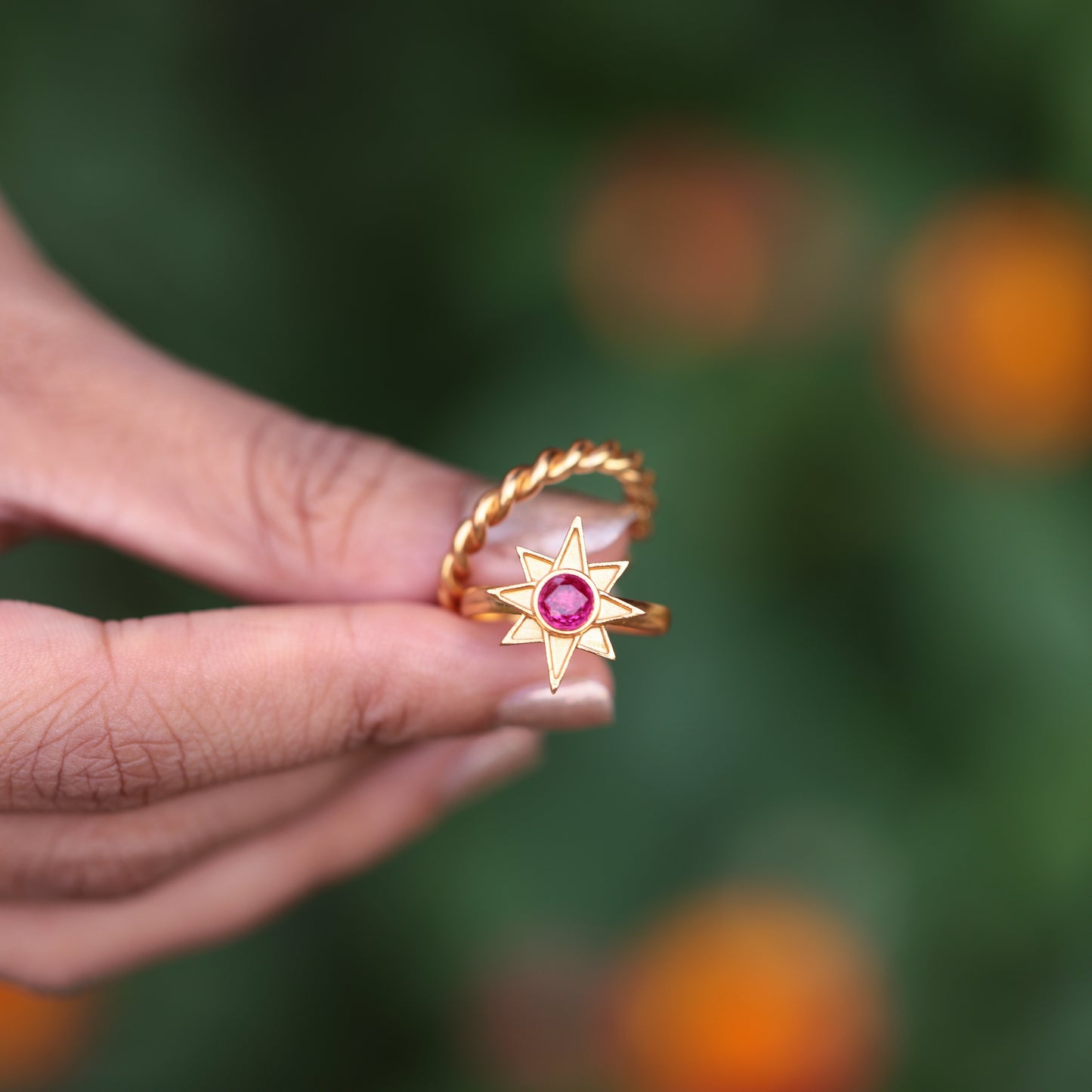 Choti Tara Ring Set - Rani