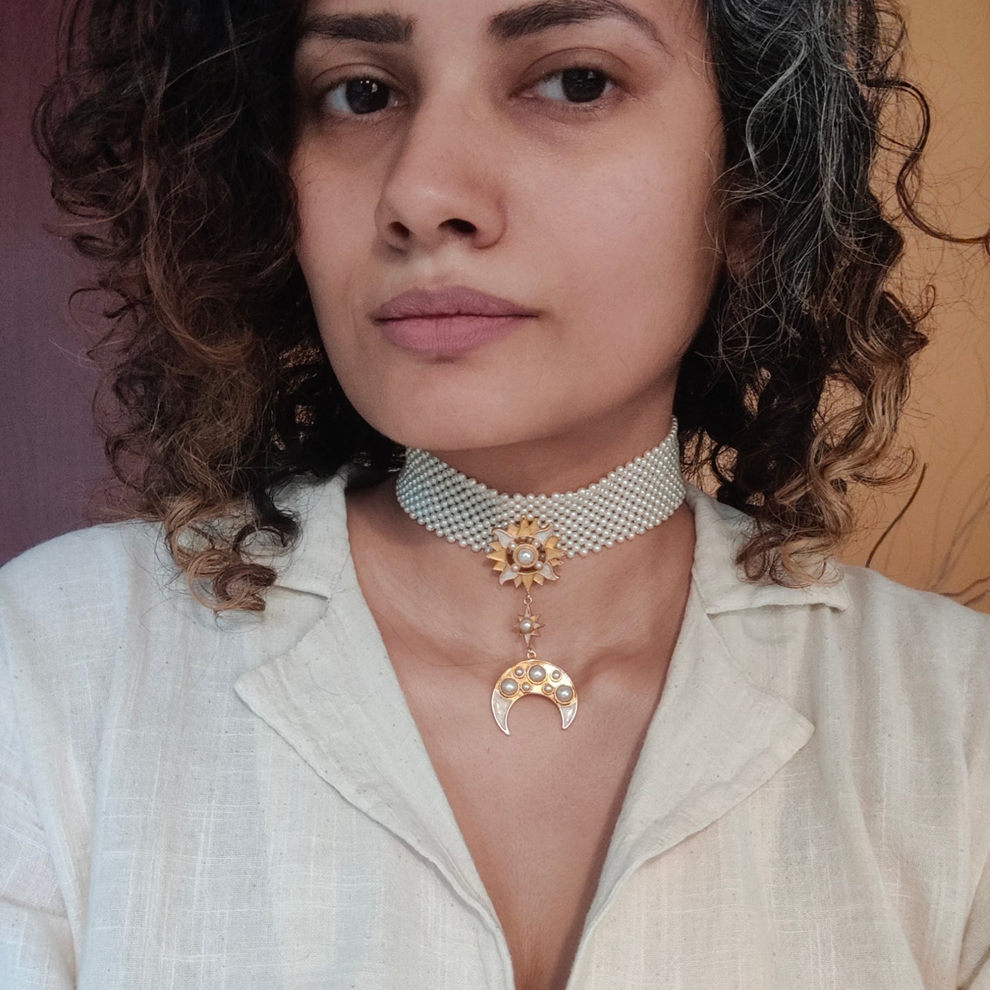 Vishwa Mesh Choker