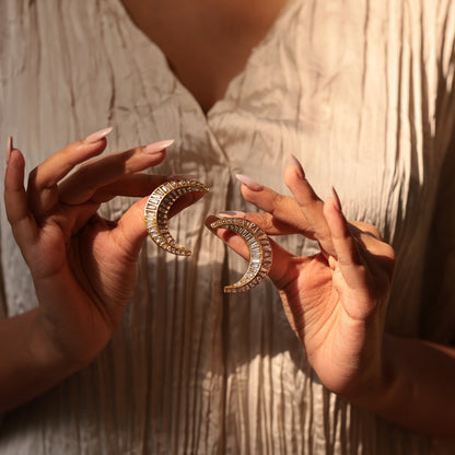 Chandni Statement Earrings -  made to order - 3 weeks