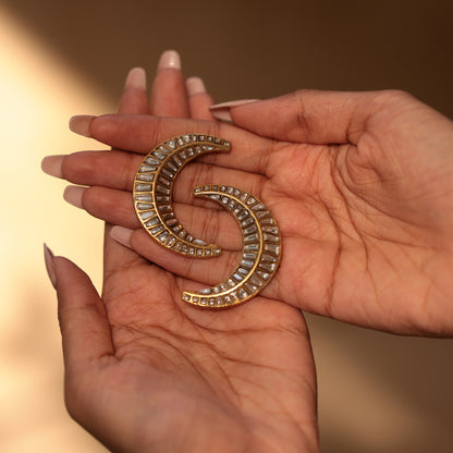 Chandni Statement Earrings -  made to order - 3 weeks