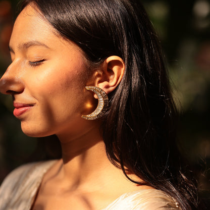 Chandni Statement Earrings -  made to order - 3 weeks