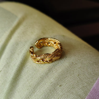 Braided Adjustable ring