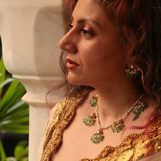 Samsara Necklace with studs