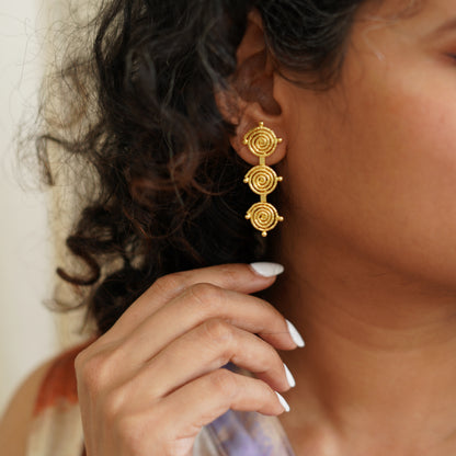 Tribe stick earrings