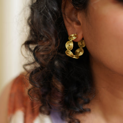 Tribe Hoop Earrings - mini
