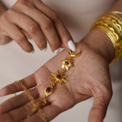 Jamun Surya - Chandra Necklace