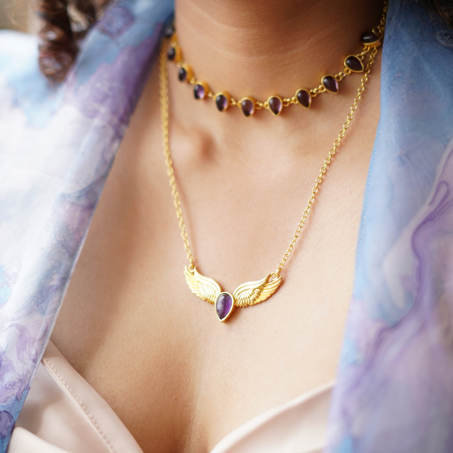 Jamun Wings necklace