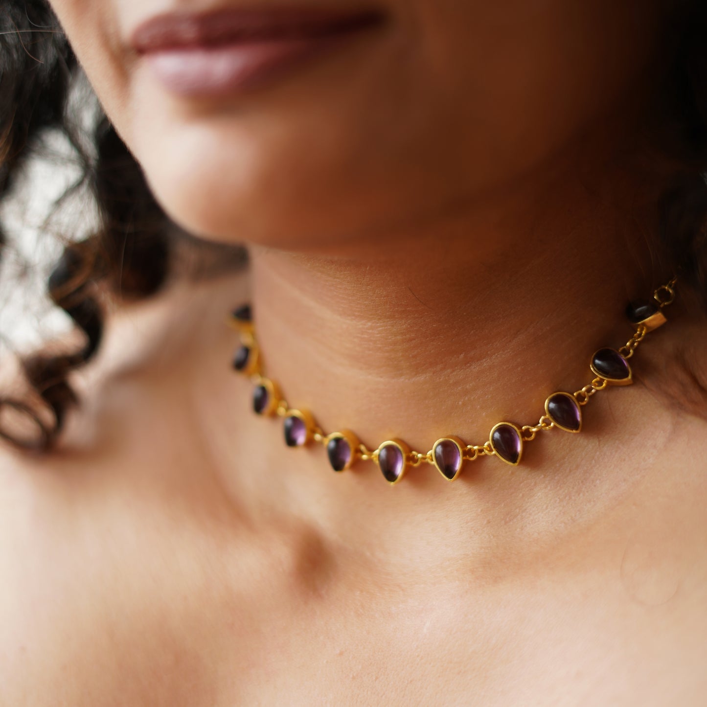 Jamun Kundan necklace
