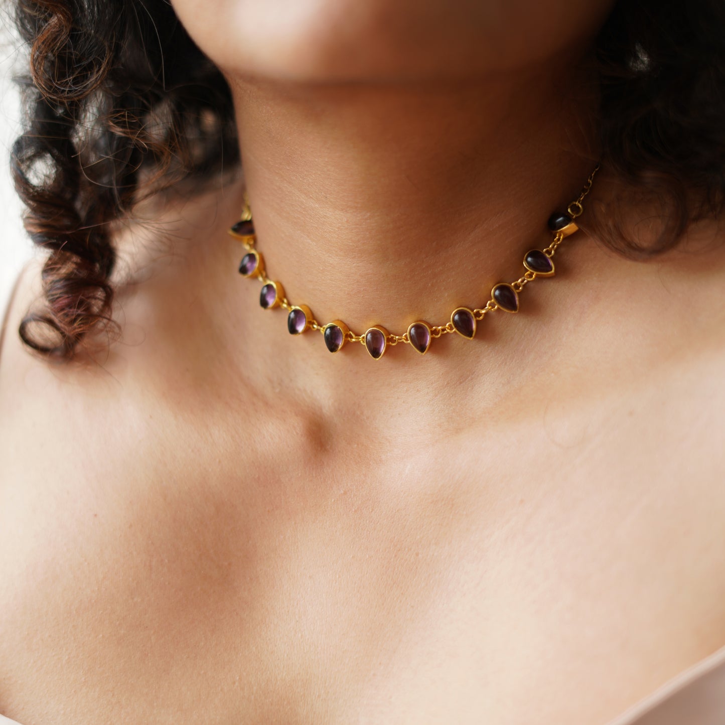 Jamun Kundan necklace