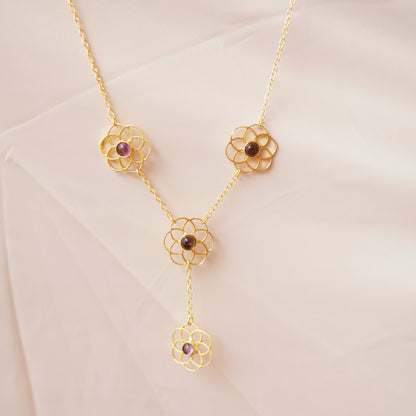 Jamun mandala Necklace