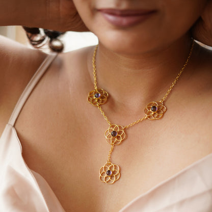 Jamun mandala Necklace