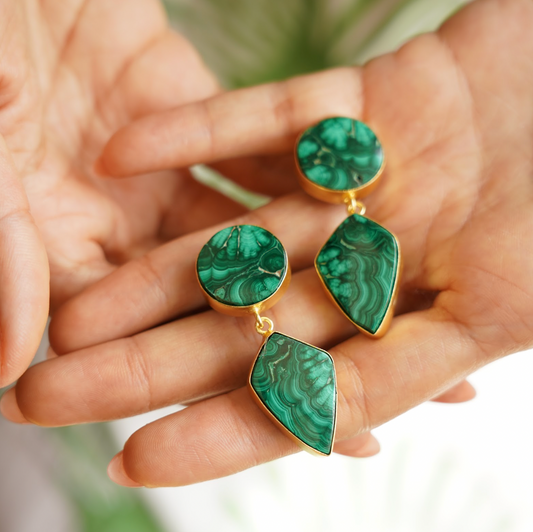 Aranya Statement Earrings - 5