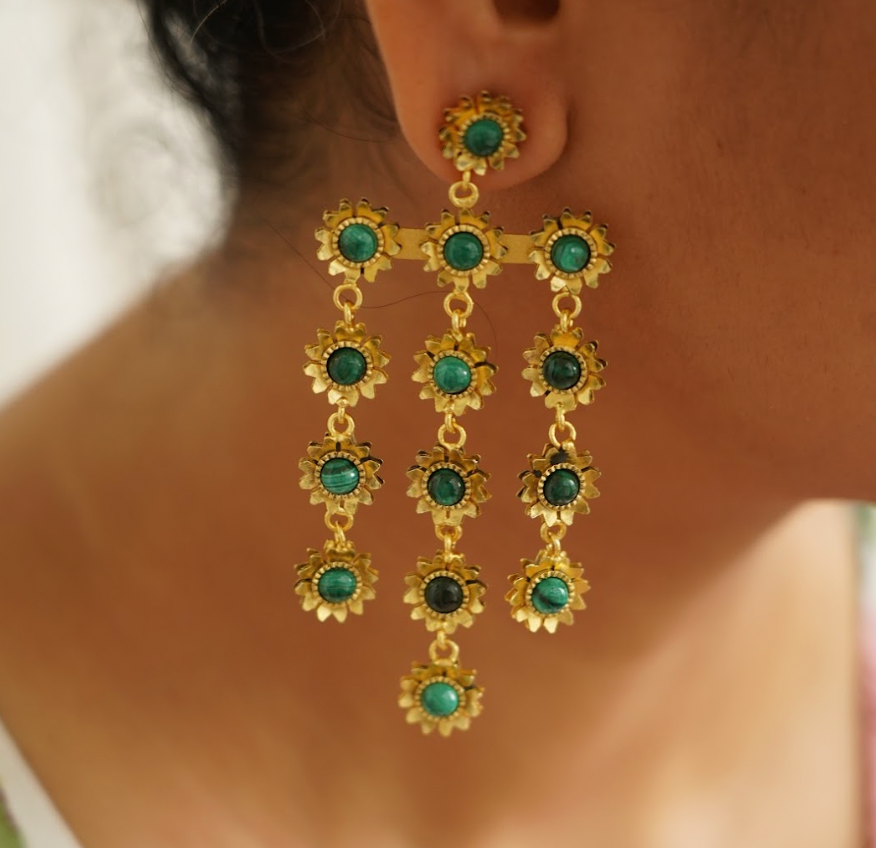 Aranya Cascade Earrings