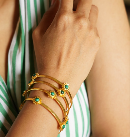 Aranya Phool Bangle - Pair