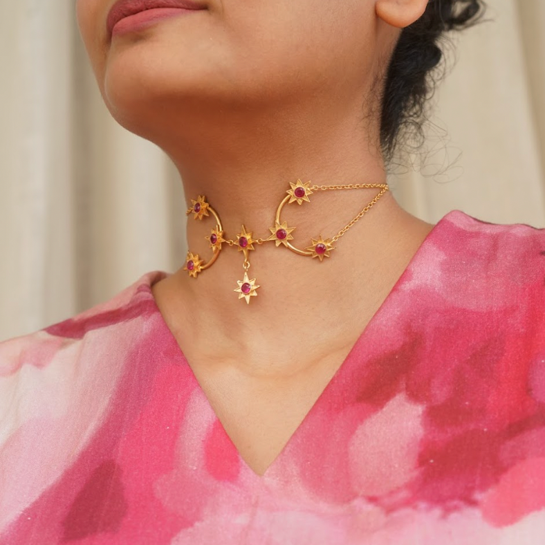 Choti Tara Bow tie choker