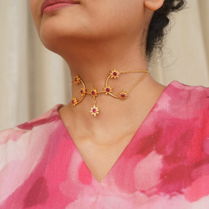 Choti Tara Bow tie choker