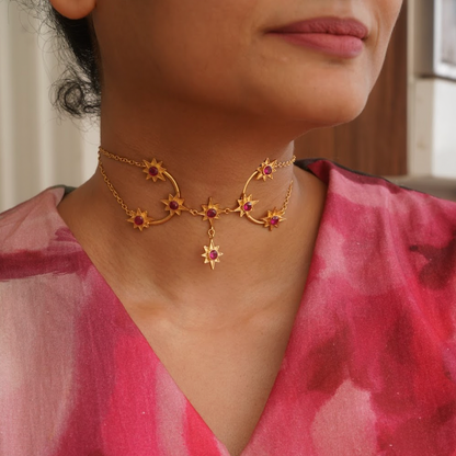 Choti Tara Bow tie choker