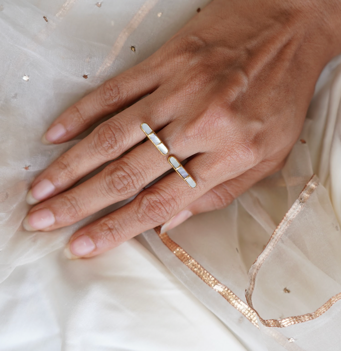 Taana Duo Ring - Horizontal