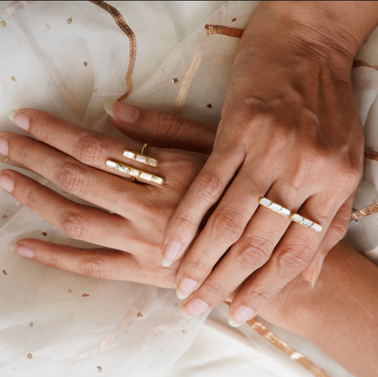 Taana Duo Ring - Vertical