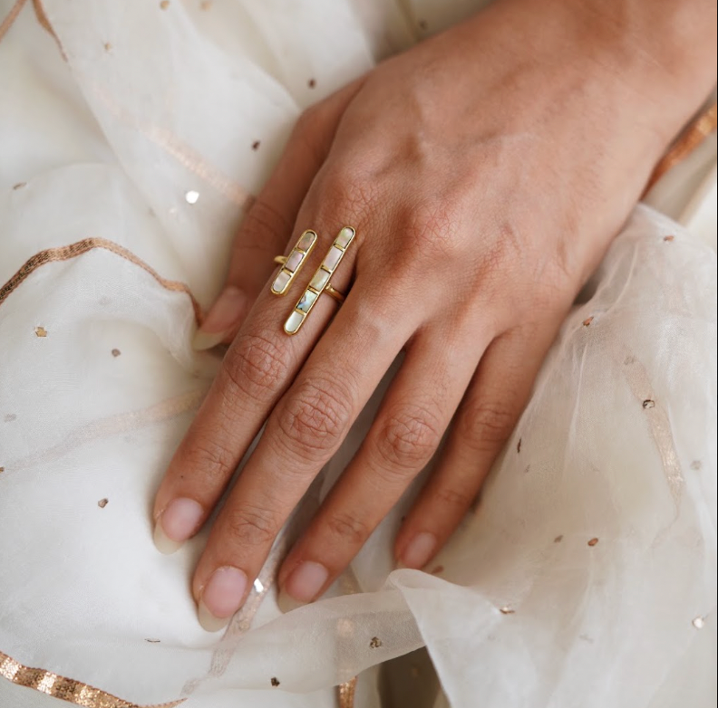 Taana Duo Ring - Vertical