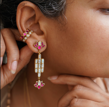 Niloufar Taana Statement Earrings