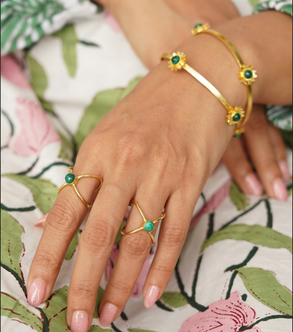 Aranya Phool Bangle - Pair