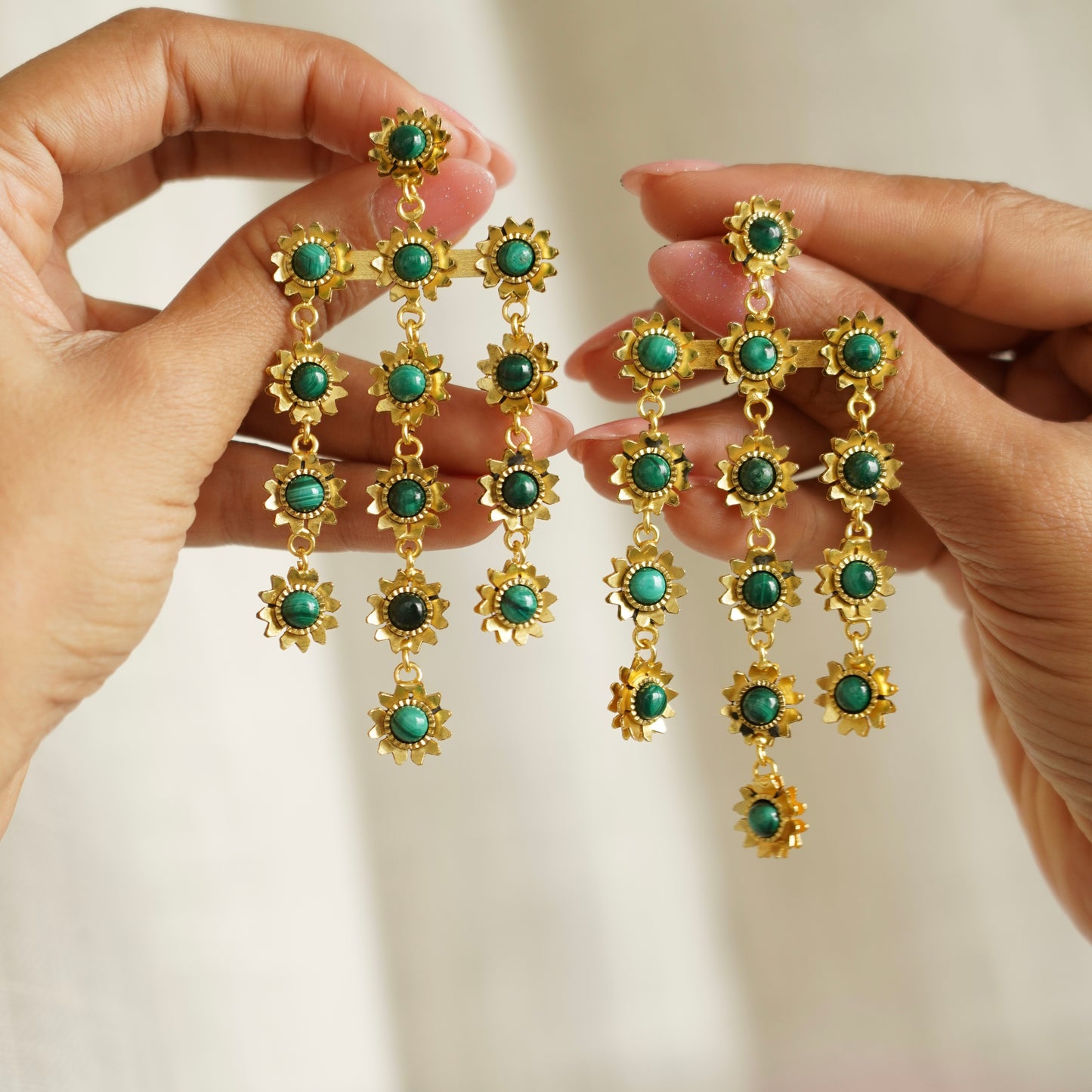 Aranya Phool Earrings