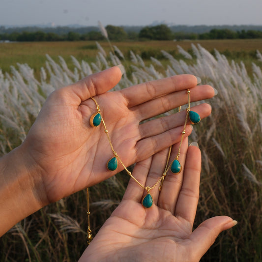 Firoza Boond statement necklace