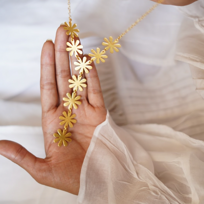 Basanti Lariat Necklace