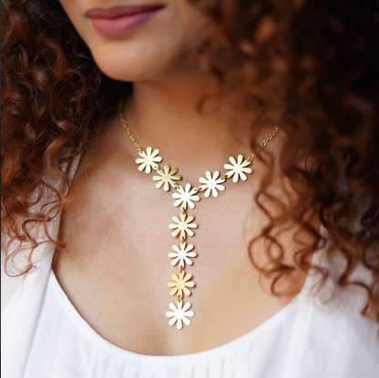 Basanti Lariat Necklace