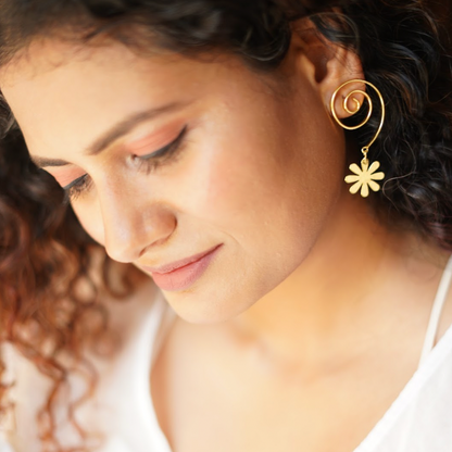 Basanti Spiral Earrings