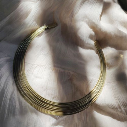 Nakli Hasli - Plain Brass, not gold plated