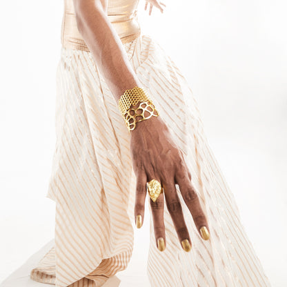 Pebble Cuff- Adjustable